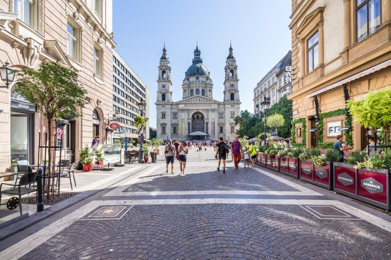 Basilika Monnalisa Luxury 3 Bedrooms Apartment With Amazing View Need Reservation X Free Parking Budapest Exterior foto